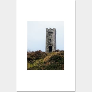 Ruins on Rock Island, County Cork, Ireland Posters and Art